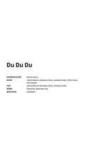 Du Du Du - Title Page