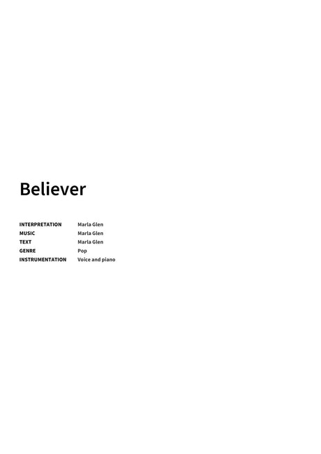 Believer - Title Page
