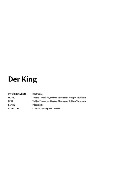 Der King - Title Page