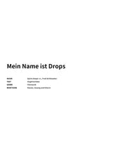 Mein Name ist Drops - Title Page