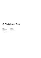 O Christmas Tree - Title Page