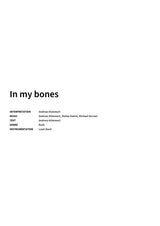 In my bones - Title Page