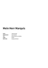 Mein Herr Marquis - Title Page