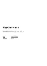 Hasche-Mann - Title Page