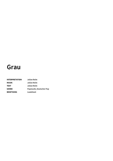 Grau - Title Page
