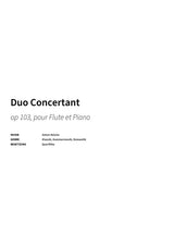Duo Concertant - Title Page