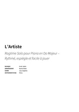 L’Artiste - Title Page