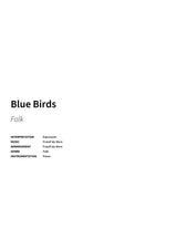 Blue Birds - Title Page
