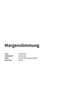 Morgenstimmung - Title Page