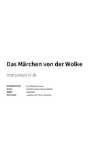 Das Märchen von der Wolke - Title Page