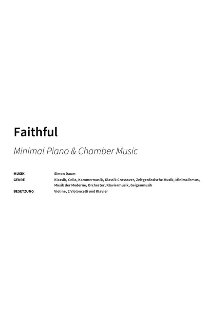 Faithful - Title Page