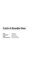 Cock A Doodle Doo - Title Page
