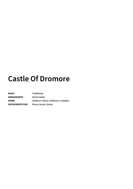 Castle Of Dromore - Title Page