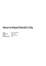Once In Royal David's City - Title Page