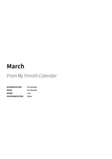 March - Title Page
