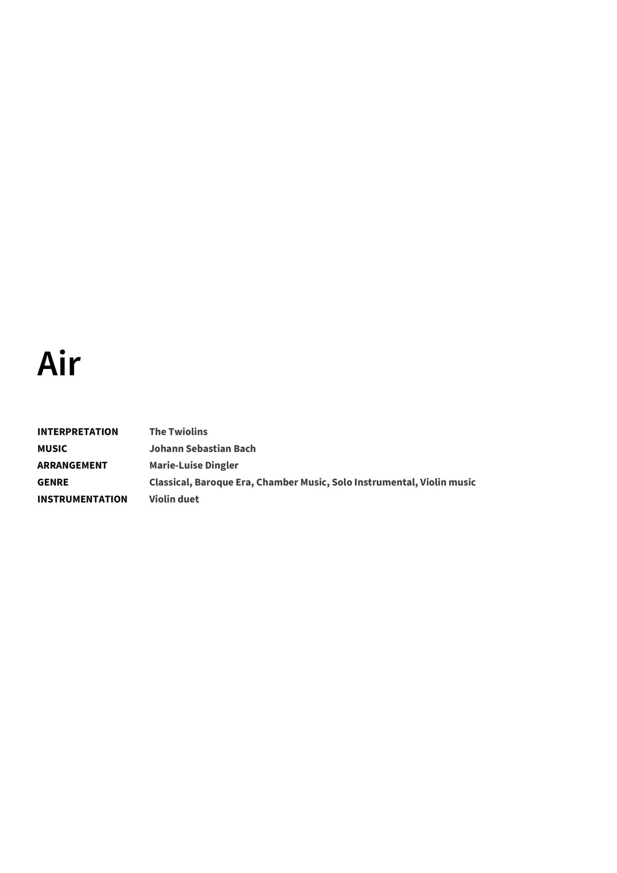 Air - Title Page