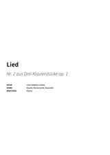 Lied - Title Page