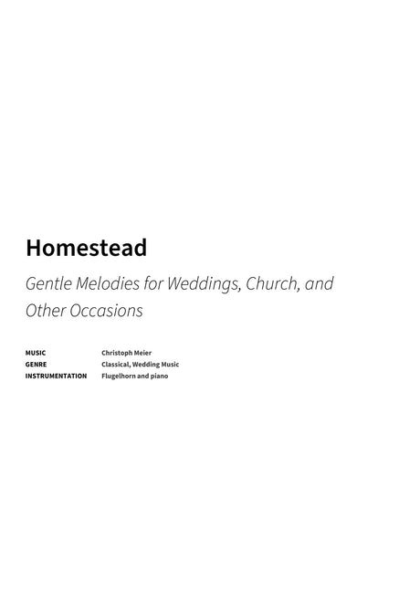 Homestead - Title Page