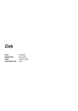 Ziek - Title Page