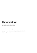 Humor matinal - Title Page