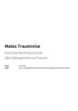 Matos Traumreise - Title Page