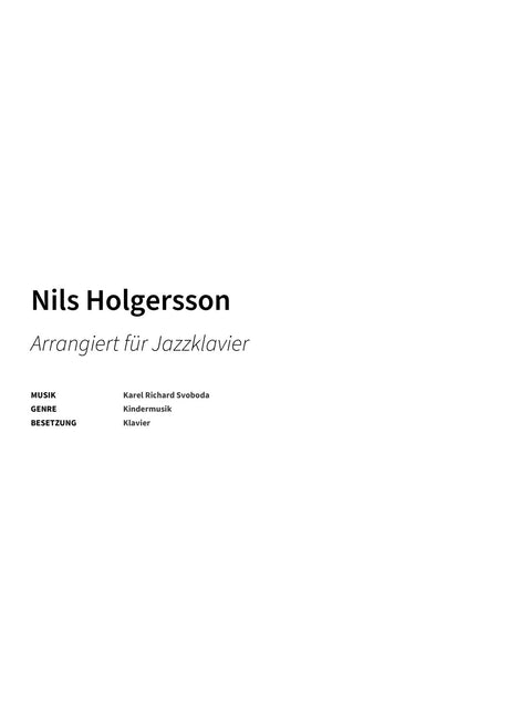 Nils Holgersson - Title Page