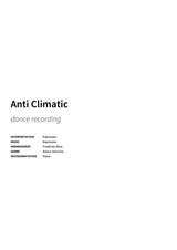 Anti Climatic - Title Page