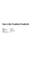 Den Lille Frække Frederik - Title Page