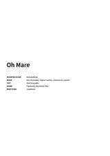 Oh Mare - Title Page