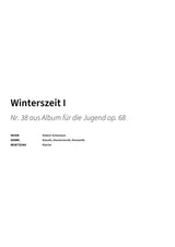 Winterszeit I - Title Page