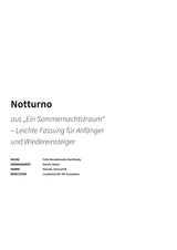 Notturno - Title Page