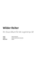 Wilder Reiter - Title Page