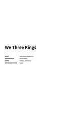 We Three Kings - Title Page