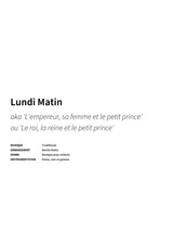 Lundi Matin - Title Page