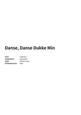 Danse, Danse Dukke Min - Title Page
