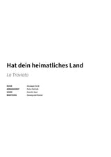 Hat dein heimatliches Land - Title Page