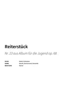 Reiterstück - Title Page