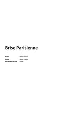 Brise Parisienne - Title Page