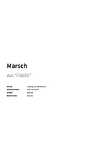 Marsch - Title Page