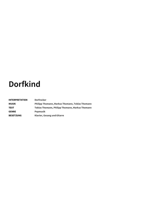 Dorfkind - Title Page