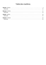 Quatre pièces op. 24 - TOC