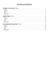 Drei Wiegenlieder aus aller Welt - TOC