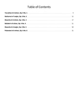 Soirées musicales, Op. 6 - TOC