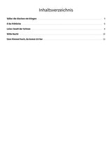 Harmonische Weihnachten mit Gesang und Begleitung - TOC