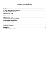 Kaffeepause am Klavier - TOC