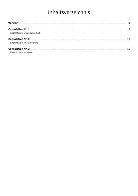 3 Consolations - TOC
