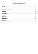 Jahreszeitenklänge - TOC