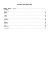 Deutscher Tanz Nr. 4 - TOC
