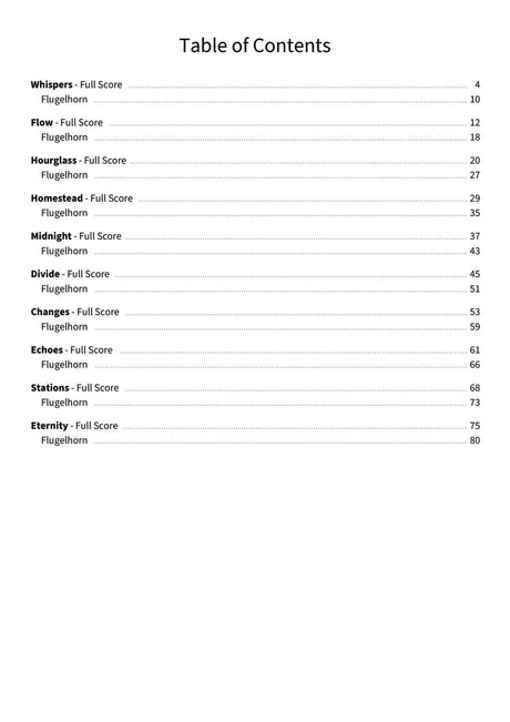 Ten Gentle Melodies For Weddings, Church And Other Occasions - TOC