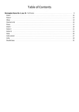 Norwegian Dance No. 2 - TOC